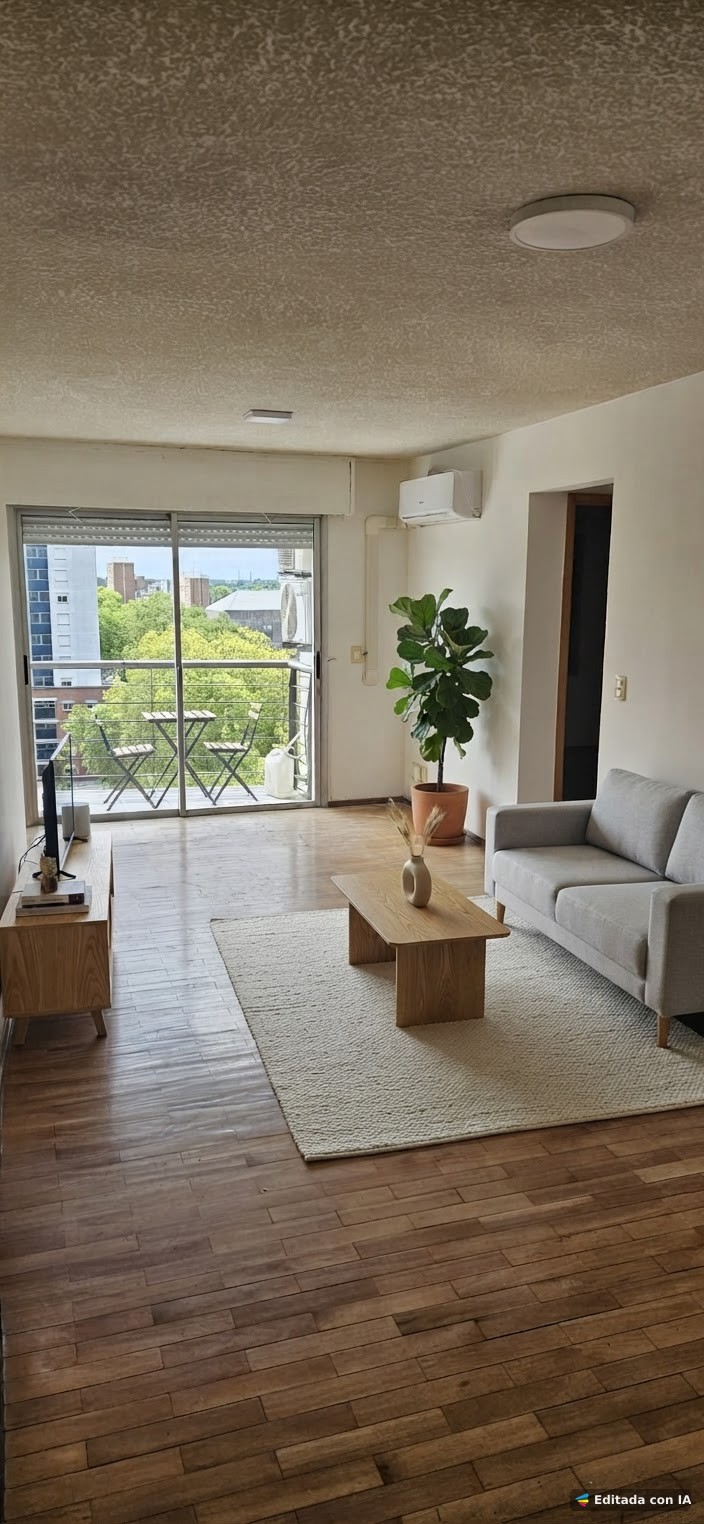 Aguada, 1 dormitorio ,salón para fiesta y parrillero. 60 mts2